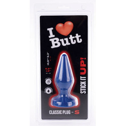 I Love Butt Plug Classic S I Love Butt 11 x 4.3 cm Bleu